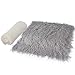 Aniwon Baby Photo Props, 2Pcs Long Ripple Wraps DIY Blanket Newborn Wraps Photography Mat for Baby Boys and Girls (Grey & Milk White)
