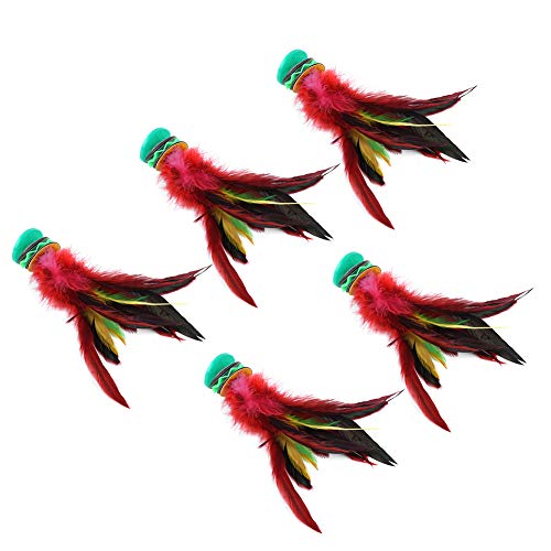 SUNGOOYUE 5 Piezas de 20 Cm de China Jianzi Pie Patada de Patada de