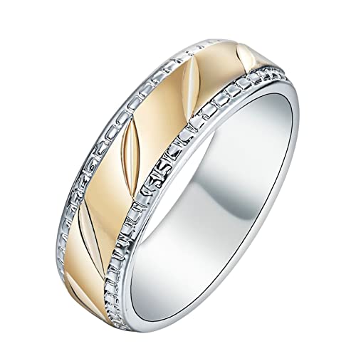 Bijoux assortis anneaux de mariage rustique en dentelle pour femmes