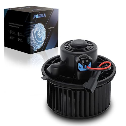Image of AC Heater Blower Motor with Fan Compatible with Cadillac Escalade, 2007 2008 2009 2010 2011 2012 2013 2014 Chevy Silverado Suburban Avalanche Tahoe, GMC Sierra Yukon 1500 2500 Replace# 700164