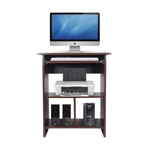 PALARIAL Compact Study Table for Home Office with Keyboard Tray and