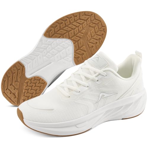 Ablanczoom Tennis Shoes Womens Sneakers: Non Slip Lightweight Slip On Walking Running Shoes for Gym Work Athletic