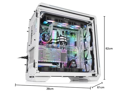 Thermaltake View 51 TG ARGB Snow Midi Tower Blanc