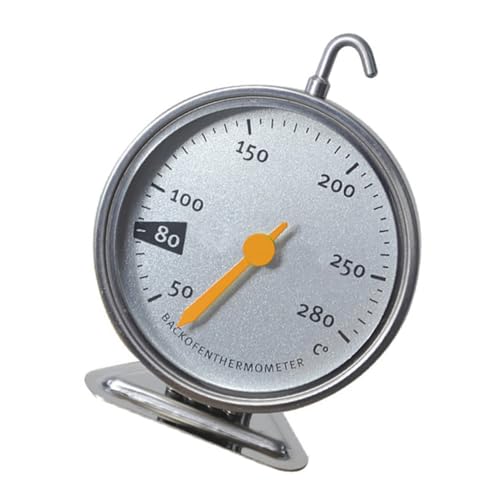 CIYODO Hangable Thermometer for Oven and Kitchen Lightweight Food Thermometer for Home Use Real-time Temperature Monitoring