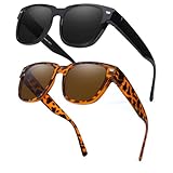 Myiaur Fit Over Glasses Sunglasses for Women, Polarized Sunglasses with UV400...