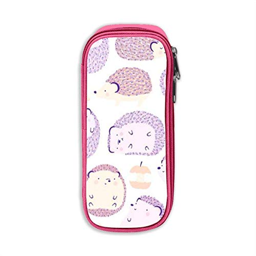 Preisvergleich Produktbild Hedgeho Pencil Pen Case Beuteltasche Student Stationery Office Kosmetische Schminktasche Aufbewahrung Pink