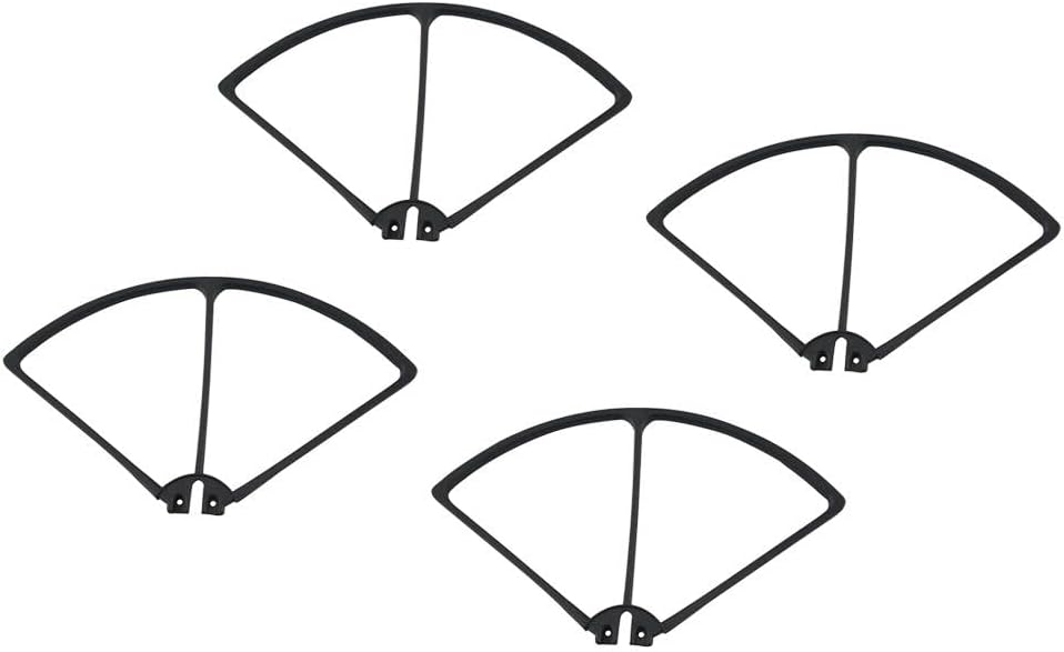 VERBANA 4 pcs for Syma X8C X8W X8G X8HW Drone Propeller Protection Guard Blade Protector for Syma X8C X8W X8G X8HW Drone Accessories Part (Color : White)