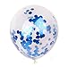 Produktbild Vige Latex Pailletten Konfetti Luftballons Tragbare Party Luftballons Transparent Hochzeit Geburtstag Dekorationen Party Dekor - Blau