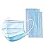 Produktbild Professionelle Einweg-Gesichtsmasken 200 Stück 3-lagige Filter-Atemmasken für Staubfilter-Mundmasken mit elastischer Schlaufe