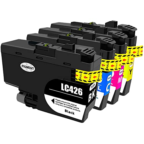 LC426 Ink Cartridges Compatible with Brother LC426 LC-426 XL Inkjet Cartridges Multi-Pack Standard Yield