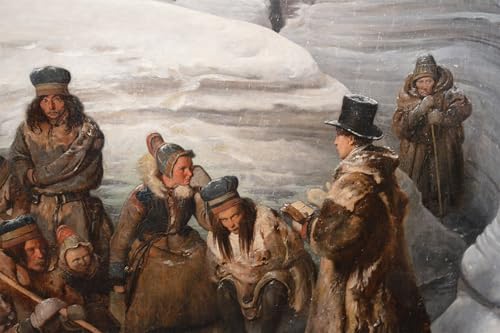 Tableau Læstadius Preker Toile Fine Art François Auguste Biard de Qualité
