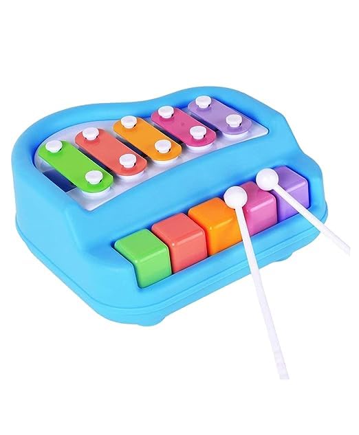 See full amazon price history chart for Fun Express Musical Xylophone and Mini Piano, Non Toxic, Non-Battery- Assorted Color (Small Blue) Fun Express Musical Xylophone and Mini Piano, Non Toxic, Non-Battery- Assorted Color (Small Blue) (B0CG1CQFWD) Amazon Price History, Amazon Price Tracker