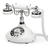 Sangyn Audio Guest Book Phone,Vintage Wedding Guest Book Phone with Custom Voice Messages & Voicemail Recording for Weddings, Parties & Special Occasions