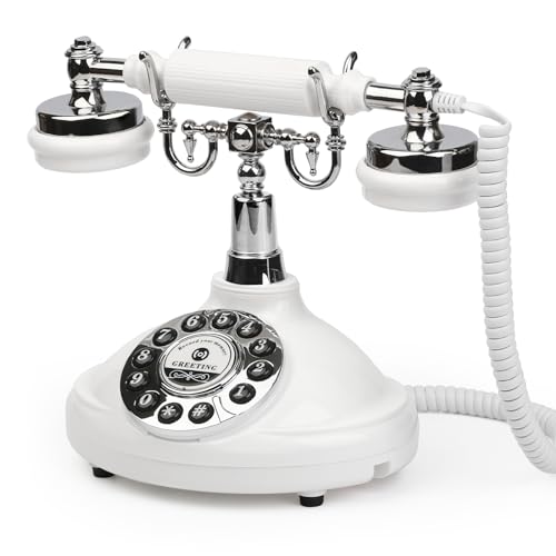 Sangyn Audio Guest Book Phone,Vintage Wedding Guest Book Phone with Custom Voice Messages & Voicemail Recording for Weddings, Parties & Special Occasions