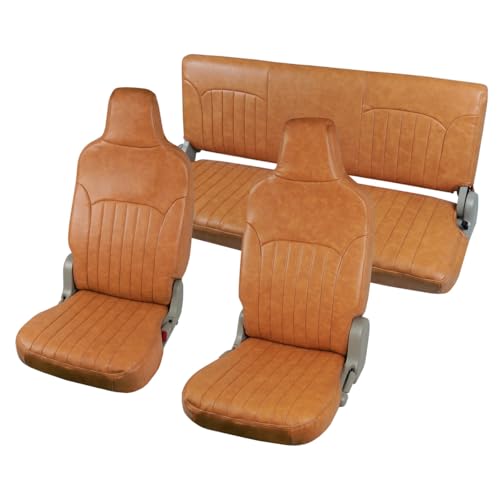 荒ぶる日本海・ハスラー、エブリイバンカバー3種セット、キャメル、ステッチ白 荒ぶる日本海様専用・ハスラー、エブリイバンカバー2種セット