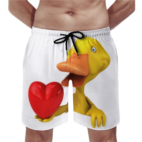 Shorts de bain homme mignon en tissu fluide respirant doté de grandes poches