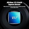 DJI Osmo Action 6 Essential Combo, Action Camera with 1/1.1″ Square Sensor, Variable Aperture of f/2.0–f/4.0, Cold-Resistant, 4hrs Battery, Action Camera 8K Ideal for Daily Use
