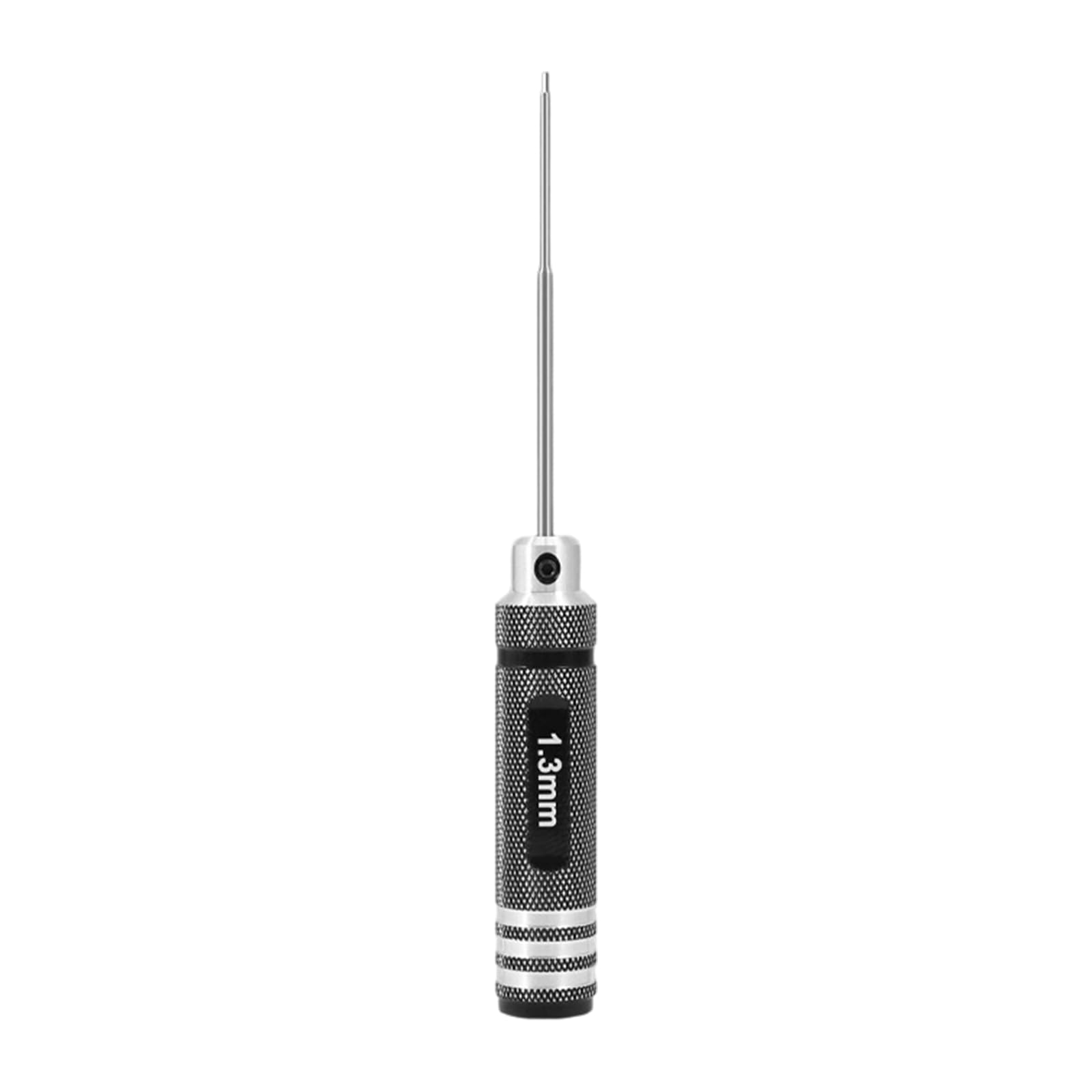 Kaccde 1.3Mm Round Handle Hexagonal Screwdriver Hobbyist For Aircraft Models Featuring High Speed Steel Construction Tiny Hexagonal Driver