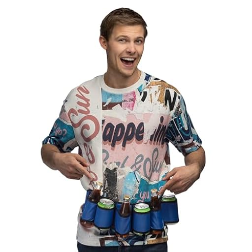 Boland 30864 - Cinturón para bebidas, botellas o latas, cinturón para fiesta, festival o excursión | Ya disponible en tu tienda friki favorita! En mundofriki.es!