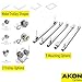 AKON Curtain Track Ceiling Trolley Track System| Steel Curtain Tracks | Hang Your Industrial Curtains Easily
