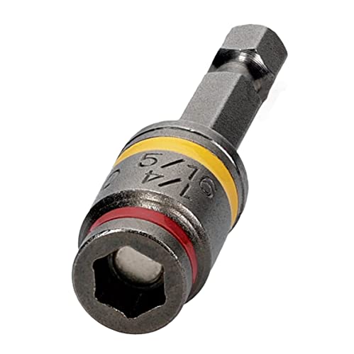 Malco MSHC2 C-RHEX Building Construction Series Cleanable Reversible Magnetic Hex Driver (1/4 & 5/16)