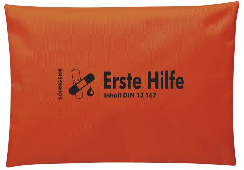 SôHNGEN ERSTE-HILFE-Tasche, DIN 13167, Orange
