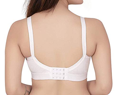 Image of Caracal Women's Cotton Non-Padded Wire Free Full-Coverage Bra