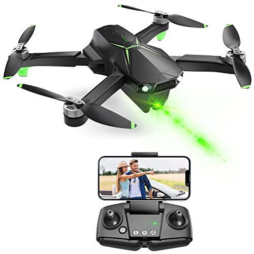 Loolinn | GPS Drone with Camera 4K for Beginners as Christmas Gift, Under 250 Grams, 50 Minutes Flying Time, Two Batteries, 4K Photo, 2K Video, GPS Intelligent Return, Follow Me, Drone with Camera for Adults as Gift