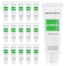 Travel Size Shampoo Bulk Pack of 30,Individually Wrapped Small Size Hotel Shampoo Supplies 30ml/1 fl oz Portable Toiletries Amenities Bulk for Guests,Travel,Homeless,Charity