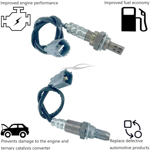 Set 2 sensores de oxígeno para Toyota Tacoma 2005-2006 miniatura 4