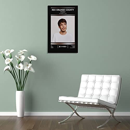 Poster Rex Orange County PONY décoration salon chic moderne - 5