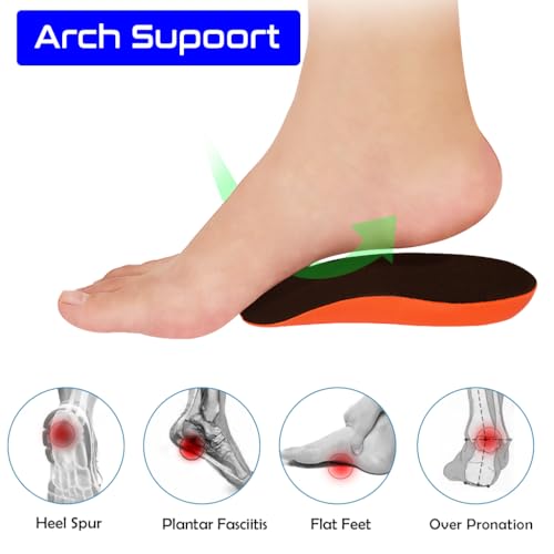 Plantillas para fascitis plantar con amortiguación Poron USA miniatura 5