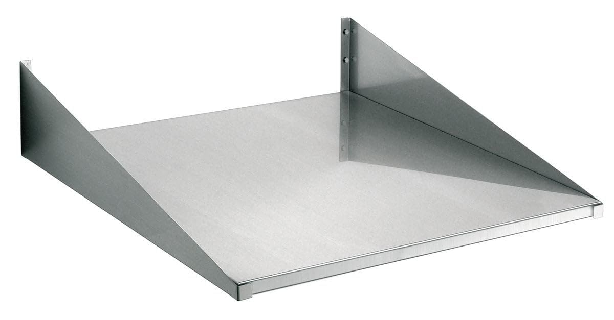 Bartscher Wandbord 600x600mm, CNS Gastronomiebedarf