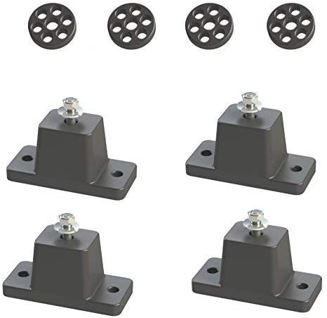 Anti-Vibration Shock Absorbing Rubber Mounting Bracket for Ductless Mini Split Air Conditioner Condensers