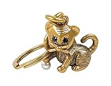 Coach Women's Cat Bag Charm Keychain