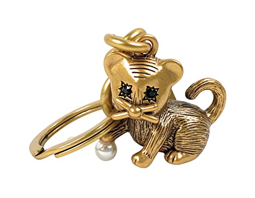 Coach Women's Cat Bag Charm Keychain #TOP8