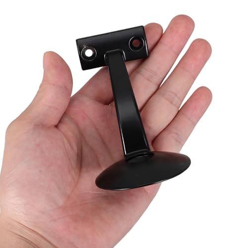Soporte para Barandilla Moderno en Acero Inoxidable Negro Mate Elegante 5