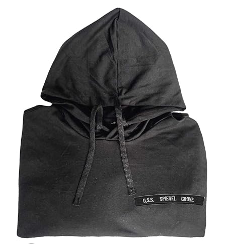 Uss spiegel grove lsd 32 sleeve rocker embroidered shirt Black