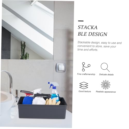 Panier de rangement plastique à compartiments pour retrouver un intérieur net - 7