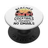 Photo Gallery beaches cocktails besties no emails - funny girls vacation popsockets popgrip intercambiabile Photo Gallery beaches cocktails besties no emails - funny girls vacation popsockets popgrip intercambiabile