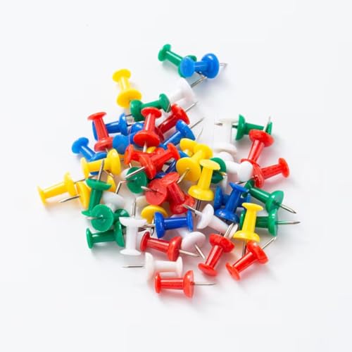 Alfinetes Para Mapas Tachinhas Tipo Taça 23mm 40 Unidades Lindo Para Mural de Fotos Recados Mural de