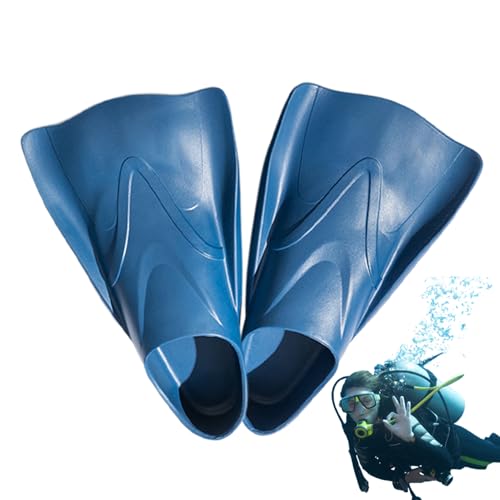 Aletas de buceo - Aletas de entrenamiento,Aletas flotantes cortas y fáciles de mover para natación competitiva y competición para hombres y mujeres adultos