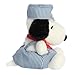 Aurora® Adorable Peanuts® Palm Pals™ Train Engineer Snoopy™ Stuffed Animal - Officially Licensed Toys for All Snoopy Fans - Nostalgic Gift for Adults and Birthday Celebrations - Blue 6 Inches