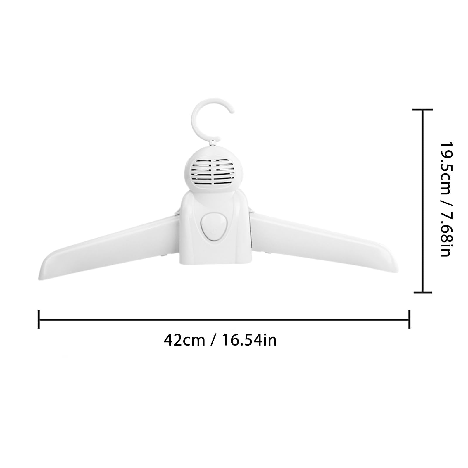 Podróżna suszarka do ubrań, przenośna suszarka do ubrań | szybki elektryczny wieszak na ubrania do kamperów - regulacja temperatury 150 W, Home & Essential