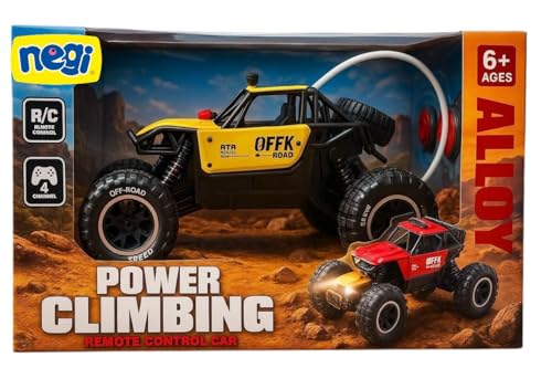 Image of Negi Power Climber RC Car - High-Speed Remote Control Rock Crawler with 2WD