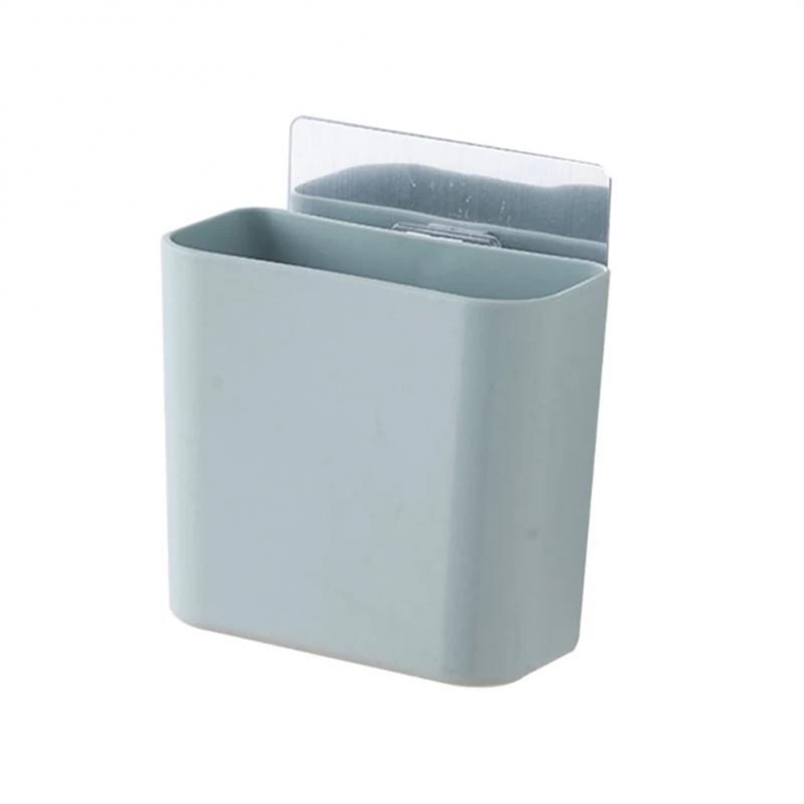 JINGYAN Toothbrush Holders Wall Mounted Toothbrush Holder Toilet Bathroom Suction Mouthwash Storage Cups Waterproof Drill-Free Bath Rack Organizer(Gray)