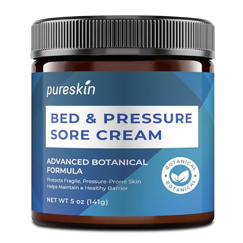 pureskin Bed Sore Cream Fast-Healing: Pressure Sore Treatment for Elderly, Bedridden & Wheelchair
