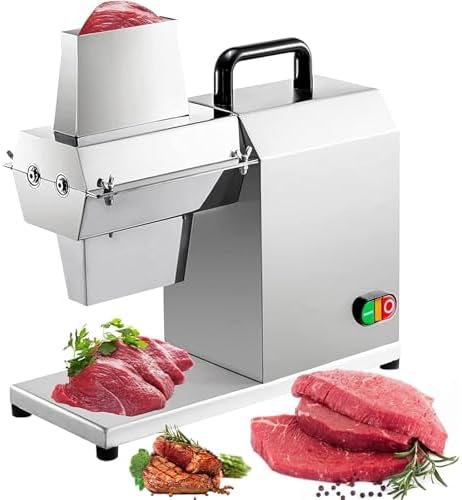 Electric Meat tenderizer, Heavy-Duty Stainless Steel Cutter, Suitable for Beef, Turkey, Chicken, Pork, Lamb, and Fish fillets, Enhancing The Tenderness of Meat.