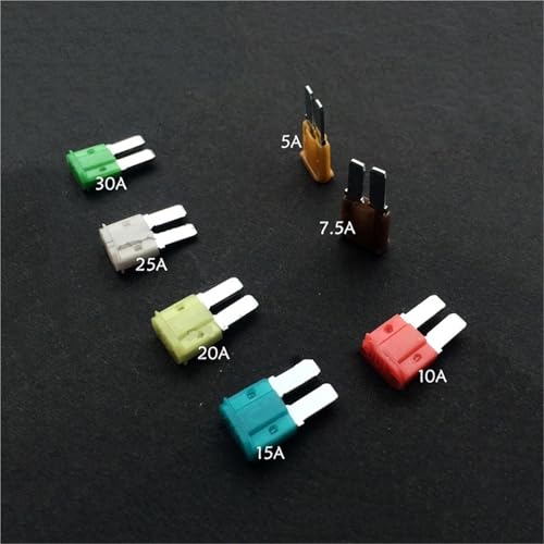 Fusible 2A à 40A en lot de 10 pièces pour la protection électrique auto - 4