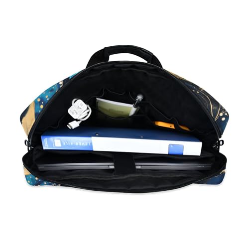 Maletín para laptop ALAZA azul y dorado 13 a 15.6 pulg miniatura 6
